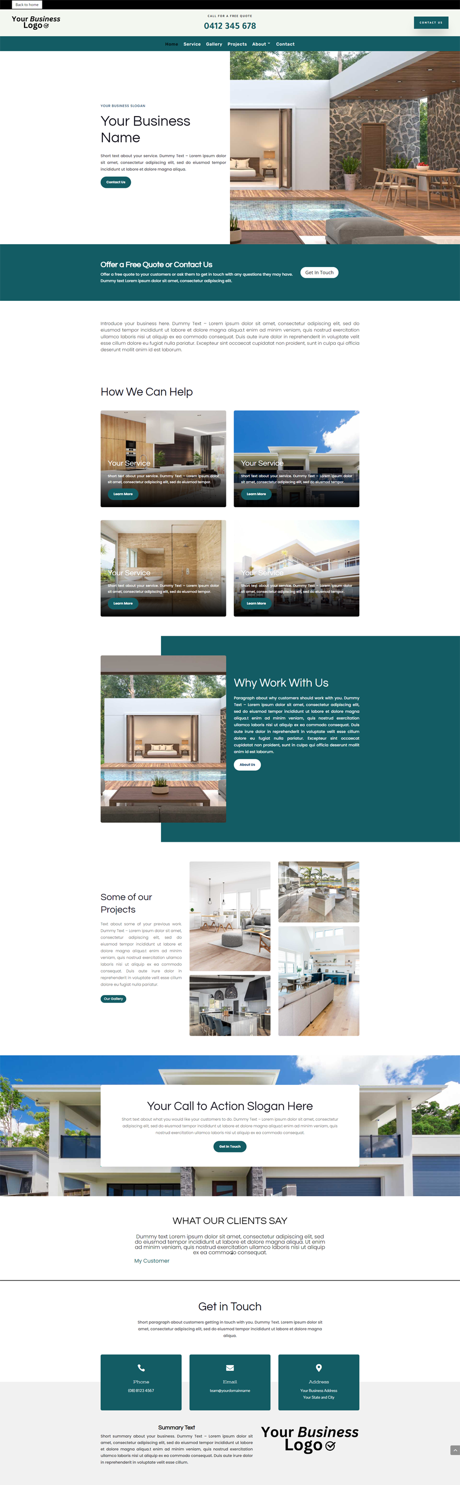 Website Design Adelaide - Homes